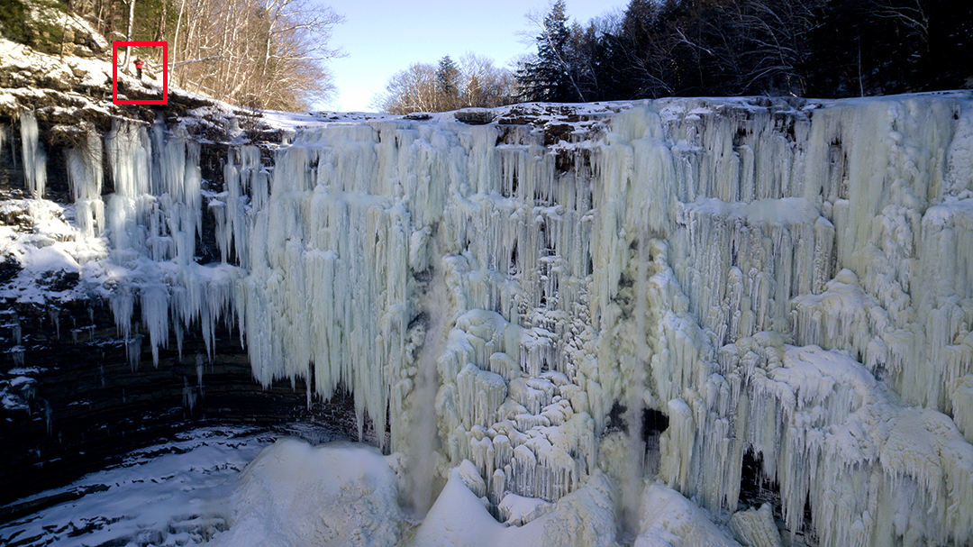 Frozen Waterfall